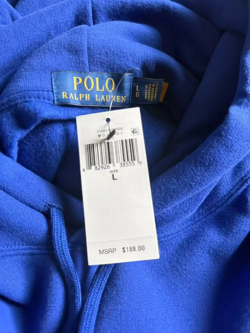 Polo Ralph Lauren Men's Blue Sweatshirt——NWT